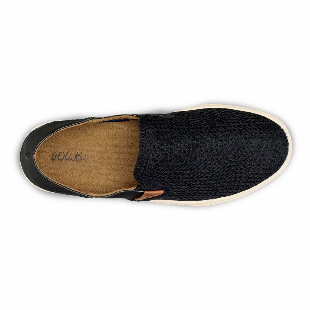 Olukai Women's Pehuea Slip On Shoe - Black US047-328